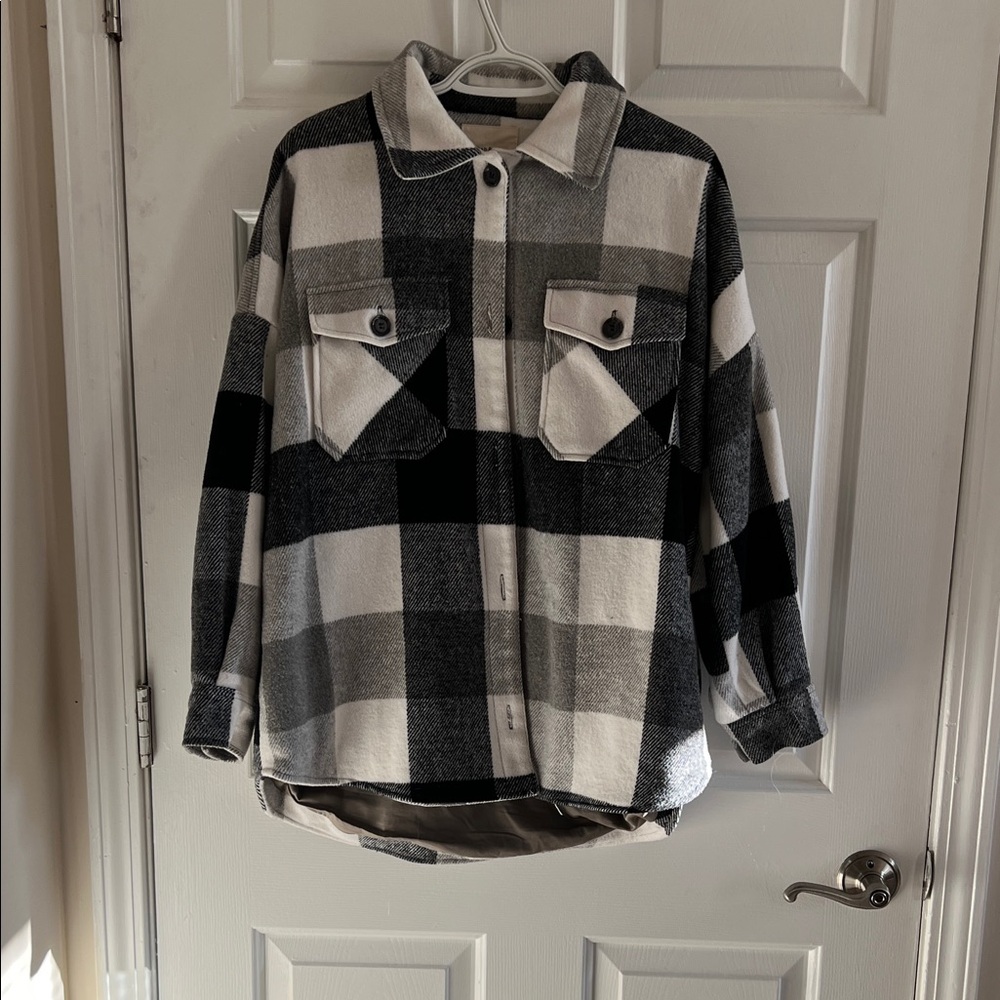 Oversized Plaid Shacket